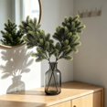 thumbnail image 5 of Artificial Plastic Pine Needle Branch, No-Watering Fake Pine Sprig Stem, Pre-Trimming Faux Pine Greenery Pick for Christmas Wreath Vase Arrangement Winter Holiday DIY Home Decoration, 5 of 5