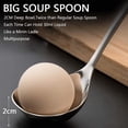 thumbnail image 3 of EcoNesxp Deep Spoon 7" Stainless Steel Mini Spoon Large Table Spoon 18/8", 3 of 5