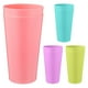 thumbnail image 5 of ColoMX WINOMO Vasos para beber agua, vasos de plástico para agua, vasos para bebidas, vasos reutilizables simples, vasos para jugo (colores mezclados), 5 of 8