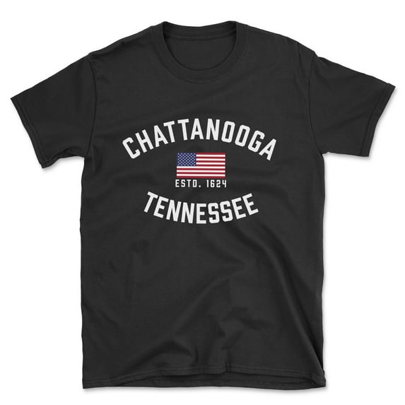 Chattanooga Tennessee Patriot Men's Cotton T-Shirt