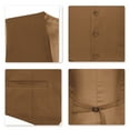 thumbnail image 2 of Cloudstyle Men's Slim Fit 3 Piece Suit One Button Business Wedding Prom Suits Blazer Tux Vest & Trousers, 2 of 5