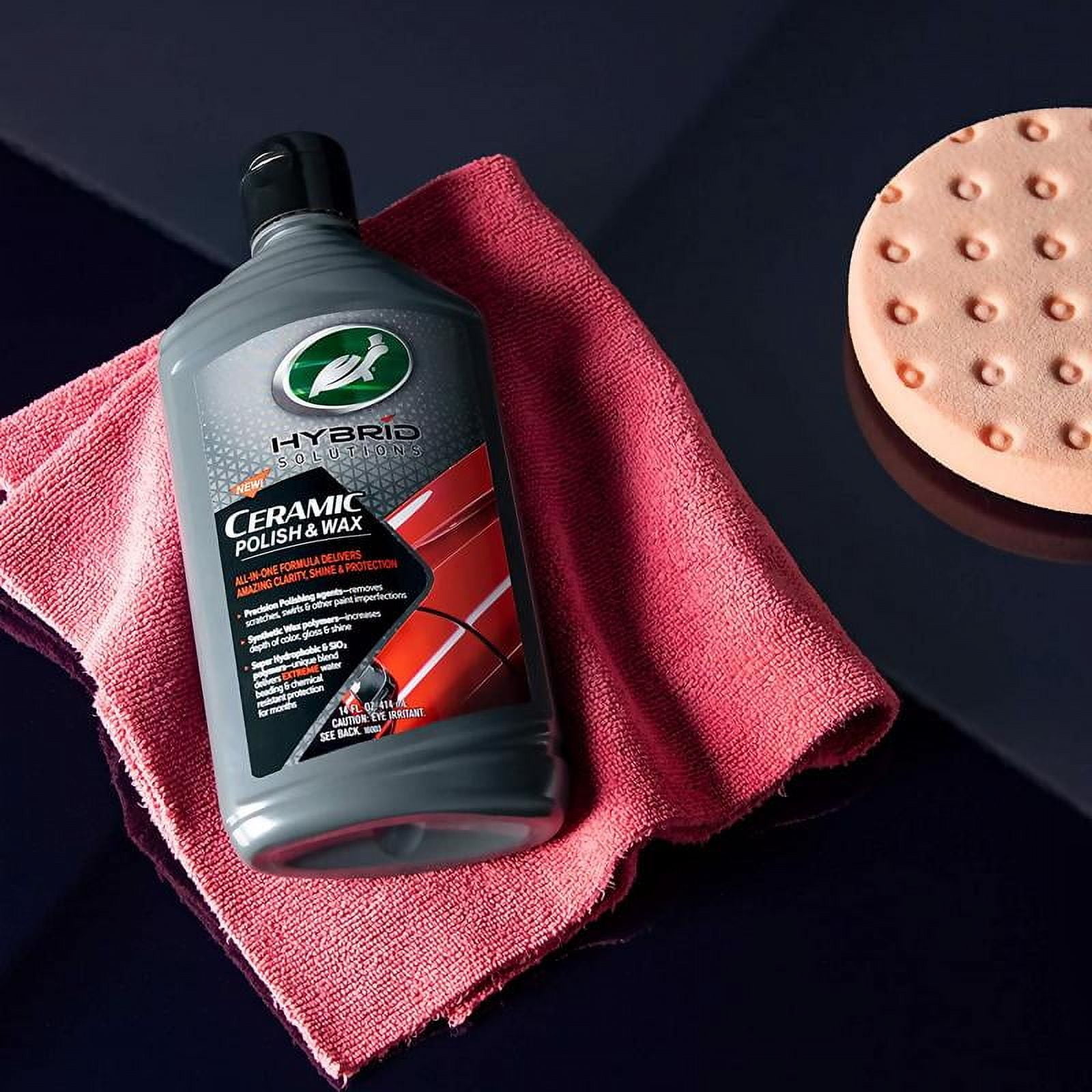 Turtle Wax Hybrid Solutions Ceramic Polish and Wax 14 oz