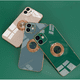 thumbnail image 3 of Apple iPhone 13 13Pro 13Pro Max 13 Mini Estuche Soporte para anillo Pata de cabra TPU Parachoques Estuche para teléfono con protección a prueba de golpes, Dark Night Green 13mini (5.4) WD.WDQZL electrónico, 3 of 6