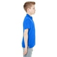 thumbnail image 3 of UltraClub 8210Y Youth Cool & Dry Mesh Piqué&nbsp;Polo, 3 of 3