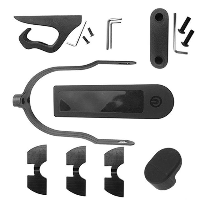 Yuarrent Piezas de patinete eléctrico para M365/Pro, varias piezas de repuesto para reparación, accesorios, bloqueo, guardabarros, pegatinas de Patinetes eléctricos No.02 Yuarrent OD000559-02