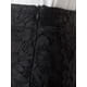 thumbnail image 5 of Falda lápiz de encaje INSPIRE CHIC para trabajo de oficina de mujeres, cuerpo ajustado, falda midi de cola de pez XL negra, 5 of 6