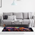 thumbnail image 6 of Jellyfish Polyester Right-Angle Floor Mat - Durable Indoor Rug for Home and Office Use, 6 of 6
