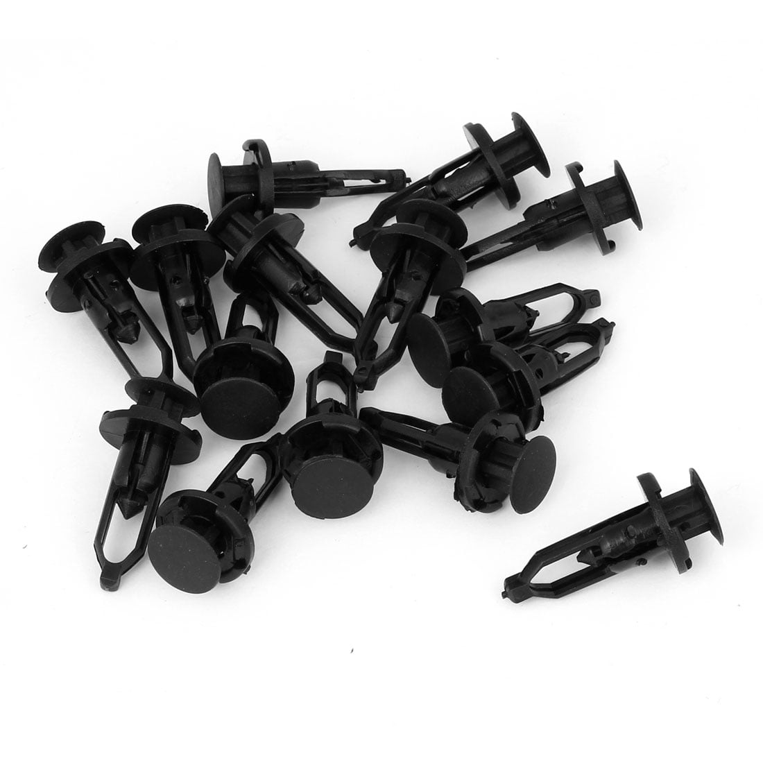 Unique Bargains 9mm Car Plastic Mudguard Bumper Clips Expanding Screw