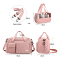 thumbnail image 4 of Maleta Deportiva Bolsa para  Gimnasio  2pcs Lab.G Color  Rosa, 4 of 5