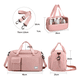 thumbnail image 4 of Maleta Deportiva Bolsa para  Gimnasio  2pcs Belug Color  Rosa, 4 of 5