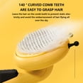 thumbnail image 4 of Fankiway Pet Grooming Shedding Brush,Little Bee Self Cleaning Slicker Undercoat Rake Comb for Dogs&Cats&Rabbit&Puppy,Easily Removes Tangles Hair and Loose From the Pet Home Cleaning Supplies, 4 of 9