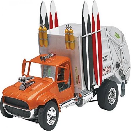 Monogram Garbage Truck Plastic Model Kit