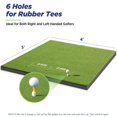 thumbnail image 4 of Alfombra de golf Golfguru Dense Elite Hitting con 10 bolas y 9 tees, 4 of 6
