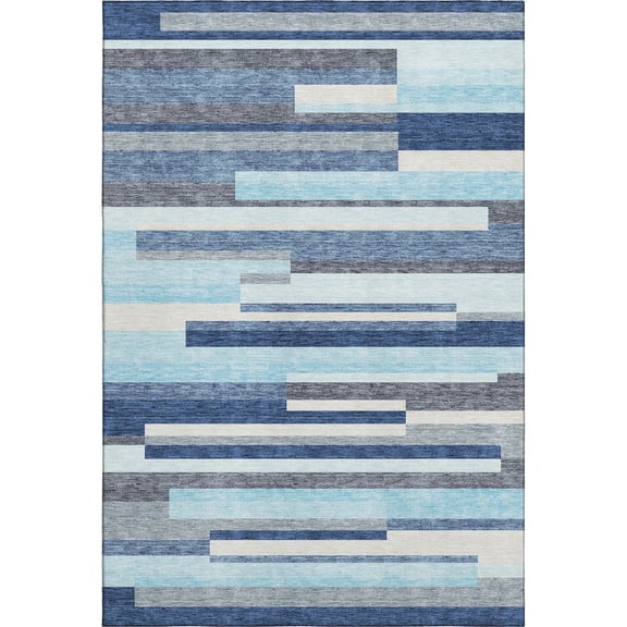 Dalyn Rugs Premium Machine Washable Mayfield AMF956 Blue 3' x 5' Rug