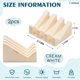 thumbnail image 2 of Silicone Soap Dish with Drain, Soap Dish Shower Waterfall Bar Soap Holder Tray with Drain Soap Saver for Bathroom Kitchen Accessories (Cream, 2), 2 of 4