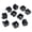Black, variant on 10Pcs RJ11 RJ45 Connector 8P8C Female Sockets For Home Networking Connection Phone Sockets Accessories