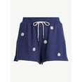 thumbnail image 5 of Free Assembly Women's Sweat Shorts with Side Slits, 2.25” Inseam, Sizes XS-XXL, 5 of 5