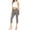 Gray, variant on Women's Casual Comfy Slim Pocket Jeggings Jeans Capri Pants