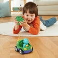 thumbnail image 3 of FRESHE RC Car, Cartoon Dinosaur Remote Control Car, Cars Toys with LED Lights & Music, Toddler Toys for Ages 2-4,（Blue）, 3 of 6