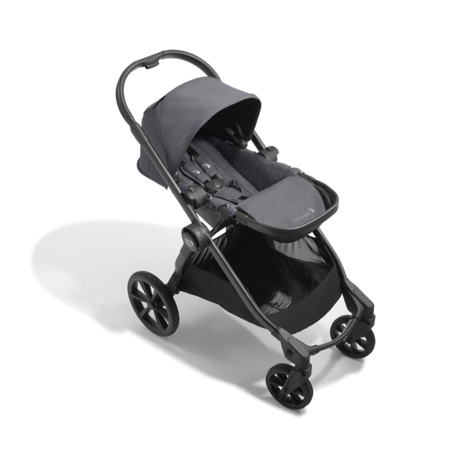 Baby Jogger City Select 2 Single-to-Double Modular Stroller, Flint Sage