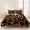Brown, variant on 3 Pieces Queen Quilt Set,Leopard Print Sexy Wild Soft Bedding Sets with 1 Quilt & 2 Pillow Shams,Vintage Brown Summer Bedspread Lightweight Coverlet Comforter for All Season