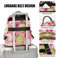 thumbnail image 3 of FORMRS Mini Backpack Purse for Women Travel Daypack Casual Shoulder Bag, Floral Raspberries, 3 of 7