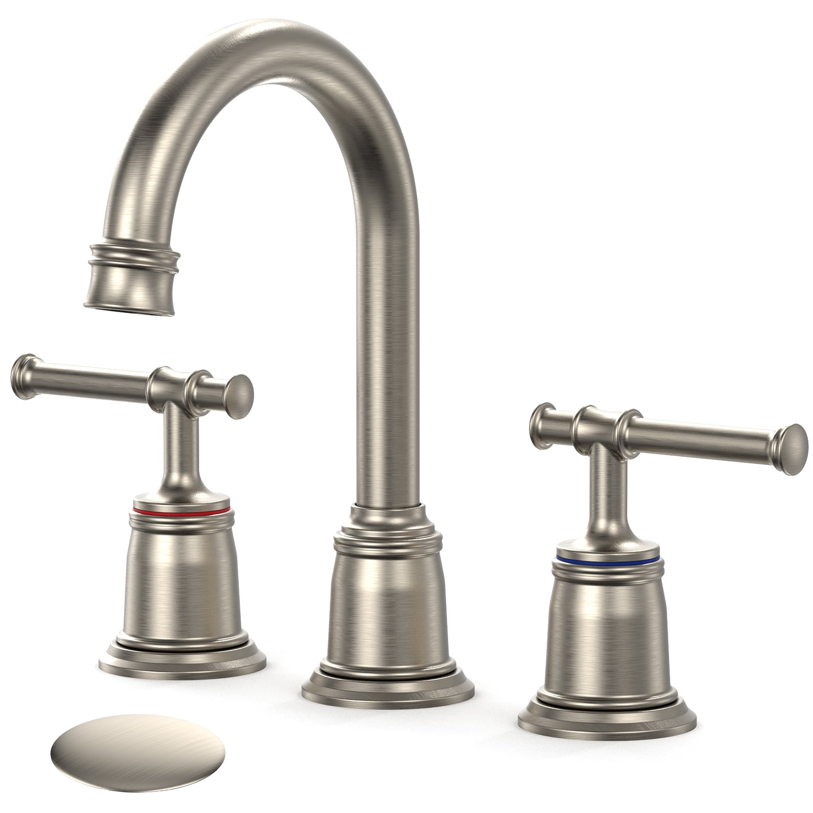 Oyang Classical Bathroom Faucets for Sink 3 Holes, 8 inch Widespread