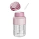 thumbnail image 2 of Licuadora portátil Mini vaso de batidora batidos botella deportiva 100ml máquina de batidos exprimidor de cítricos taza para viajes Fitness Oficina Rosa Dos Tapas, 2 of 9