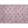 thumbnail image 2 of Addison Rugs Mayfield Premium Machine Washable Transitional Damask Pink Rectangle Rug, 1'8" x 2'6", 2 of 6