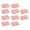Pink, variant on Sunjoy Tech 10Pcs Activity Plastic Art Trays,Painting Plates Stackable Serving Tray for Art and Crafts,DIY Projects,Painting