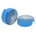 thumbnail image 2 of PU Leather Handbar Tape, Ease Installation Handlebar Strap Sweat Absorption   Cool Appearance  For Cycling Blue, 2 of 8