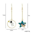 thumbnail image 2 of ADDHAT 1Par Aretes Colgantes Multicolor Para Mujer Accesorios Y Con Estilo, 2 of 7