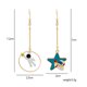 thumbnail image 2 of ADDHAT 1Par Aretes Colgantes Multicolor Para Mujer Accesorios Y Con Estilo, 2 of 7