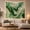 Emerald Swirls, variant on Abstract Green Gold Marble in Swirling Clouds, Majestic Abstract for Art Lovers, Nature Inspired Wall Decor, Housewarming Gift Tapestry Wall Hanging for Living Room and Bedroom