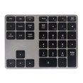 thumbnail image 1 of 2.4G + BT5.0 Teclado numérico de modo dual 35 teclas Teclado de contabilidad financiera Carcasa de a Eccomum Negro, 1 of 7