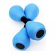 thumbnail image 4 of Juego de 2 piezas con mancuernas para fitness, accesorios para yoga, mancuernas pequeñas de agua, color azul Rojo Verde, 4 of 5