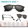 thumbnail image 3 of Polarized Sunglasses for Men and Women Semi-Rimless Frame Driving Sun glasses 100% UV Blocking, 3 of 7