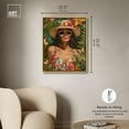 thumbnail image 5 of Woman Of Tropics Canvas Tropical Abstract Wall Art by Art Remedy, Gold Frame, 24" x 30", 5 of 7