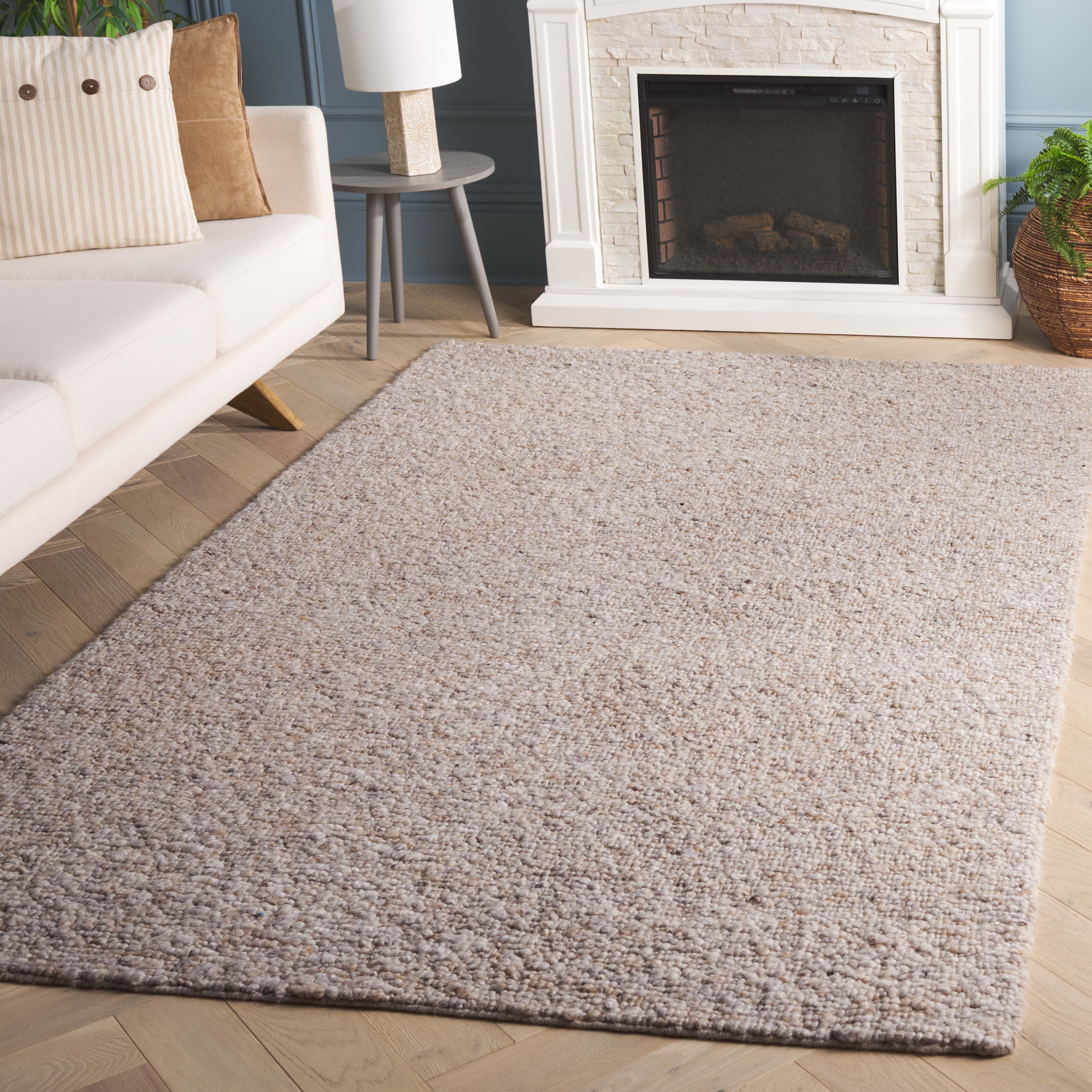 SAFAVIEH Natura Tryik Solid Area Rug, Beige, 6' x 9'