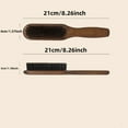 thumbnail image 4 of Boar Bristle Beard Brush for Men - Boar Bristle Hair Brush for Beard Straightener Soft Bristle Hair Brush - Mens Beard Grooming Brush for Thick Hair, 4 of 5