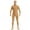 Khaki, variant on Unisex Spandex Stretch Adult Clothes Full Jumpsuit Zentai Disappearing Man Body Suit For Carnival, Parties Sky Blue S