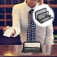 thumbnail image 4 of WRISTBIQUE Card Display Stand Metal Black 2Pcs 11.8X7.9X3.9in, 4 of 11