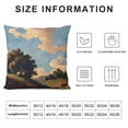 thumbnail image 5 of Orinice Trees Clouds Hill Graphic Decorative Cushion Throw Pillow Cover for Home Couch Living Room Bed Sofa, High-Quality 1PC Pillow Case 20x20in, 5 of 5