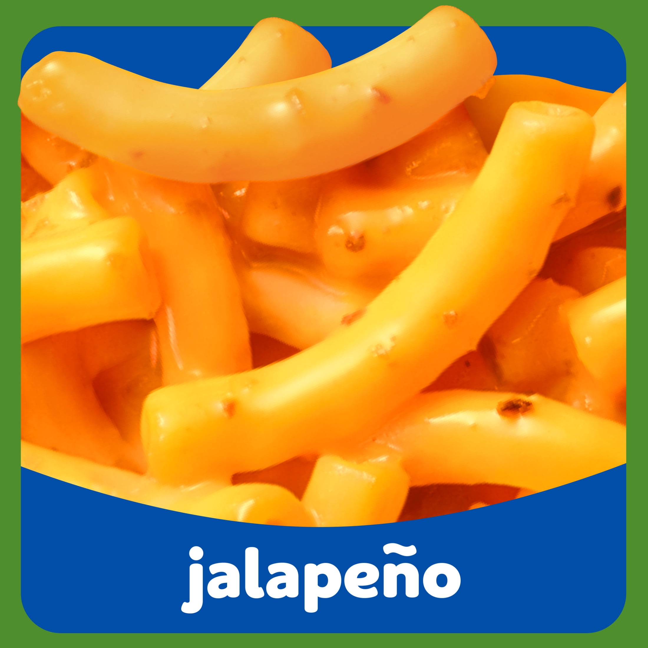 Kraft Mac and Cheese, 1 Box, for Easy Dinner or Dinner Sides, Jalapeño Flavored with Other Natural Flavors, No Artificial Flavors, Preservatives or Dyes, 7.25 oz