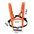 thumbnail image 2 of Children Ski Training Belt Safety Traction Harness Rope for Outdoor Snowboard Skating-Black, 2 of 5