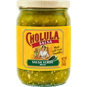Cholula Salsa Verde - Mild Salsa, 12 oz Jar