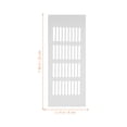 thumbnail image 2 of OULII 2Ud Malla Transpirable Para Muebles De Aluminio Plateada Resistente Y Anticorrosiva Para Hogar, 2 of 7