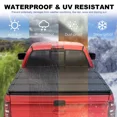 thumbnail image 6 of Open Box Hard Truck Bed Cover 5.5FT 4-Fold for 2015-2025 Ford F150 F-150 On Top, 6 of 7