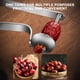 thumbnail image 5 of Herramienta descorazonadora removedora de azufaifo de acero inoxidable | 430 Material | Muelle incorporado | Mango esmerilado antideslizante | La bandeja circular contiene fruta | Fácil de limpiar, 5 of 7
