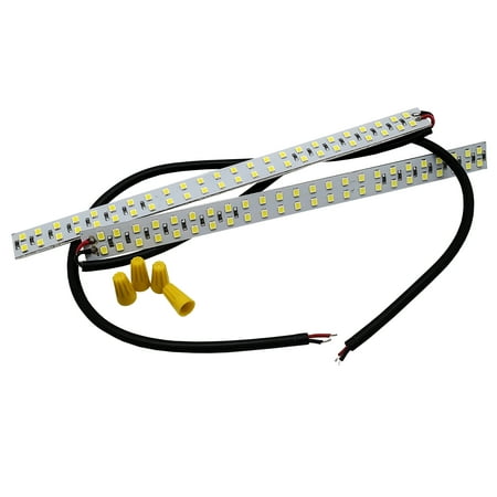 

8 Interior 48 SMD LED light 12V Fluorescent Replacement Light for RV Boat Truck Trailer Cabinet Closet Lighting